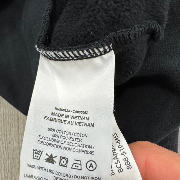 Nike United States Soccer 1/4 Zip Men's Small Black Red Pullover Sweatshirt USA - Picture 6 of 9